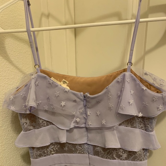 *SOLD* For Love & Lemons Cosmic Tiered Mini Dress - Picture 6 of 6